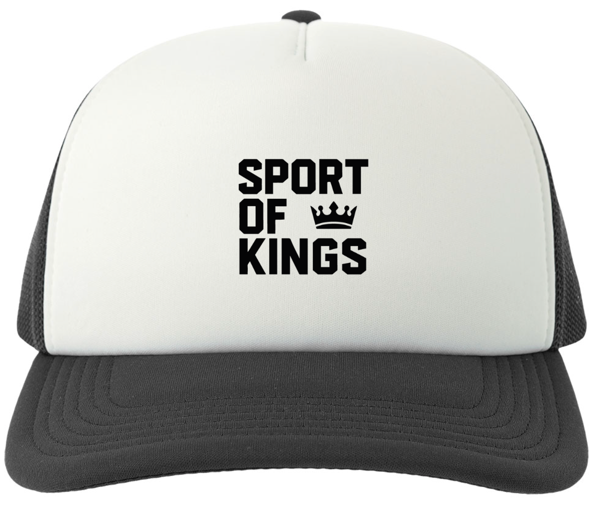 Casquette noir et blanc The Standard | Sport of Kings