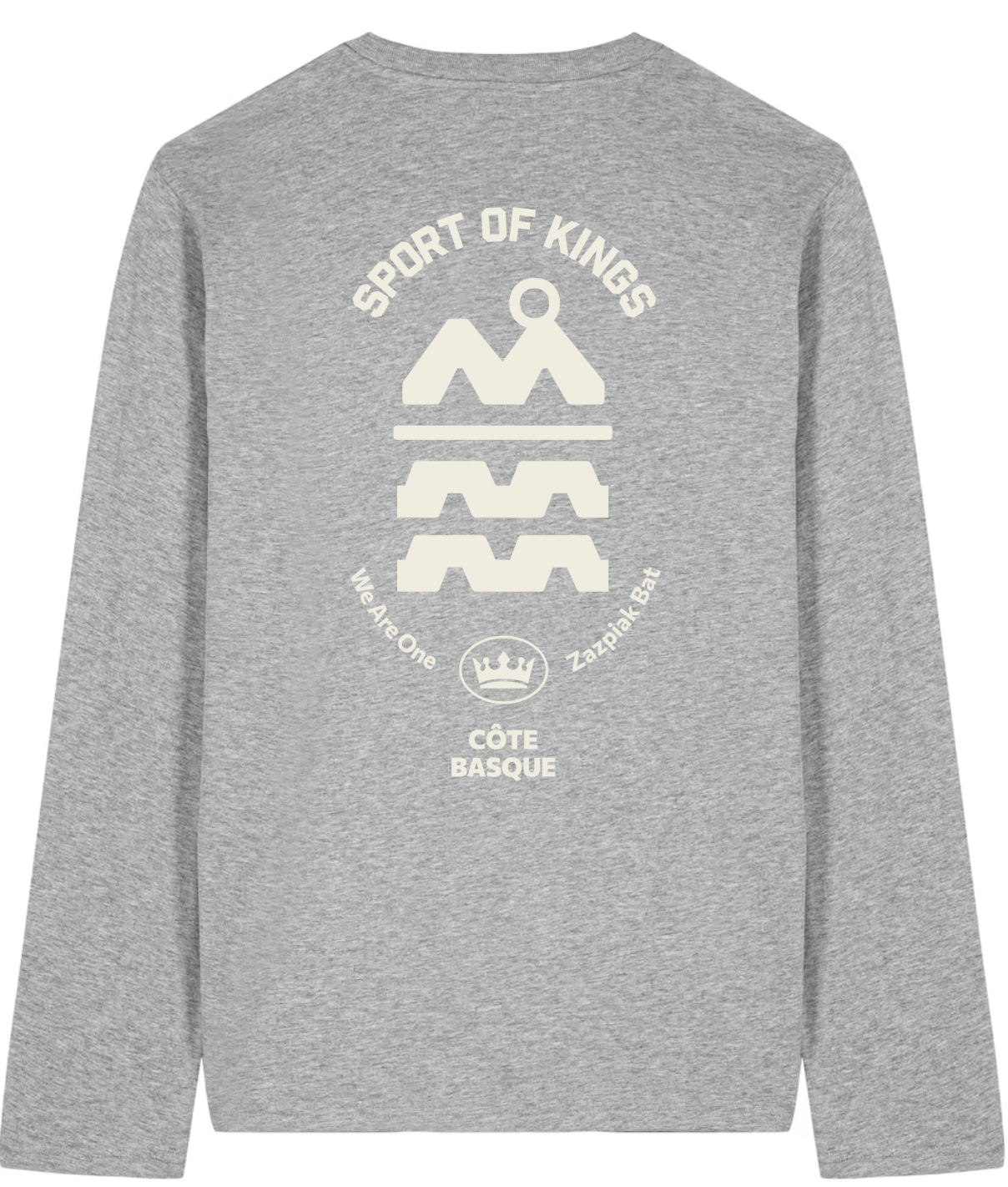 T-shirt L/S Block Earth | 100 % COTON BIO GOTS