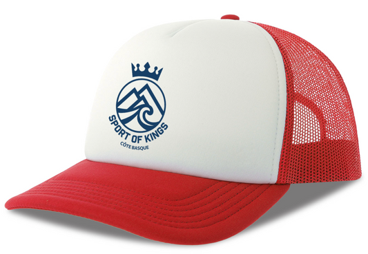 Casquette rouge et blanc Itsasoa Mendia | Sport of Kings