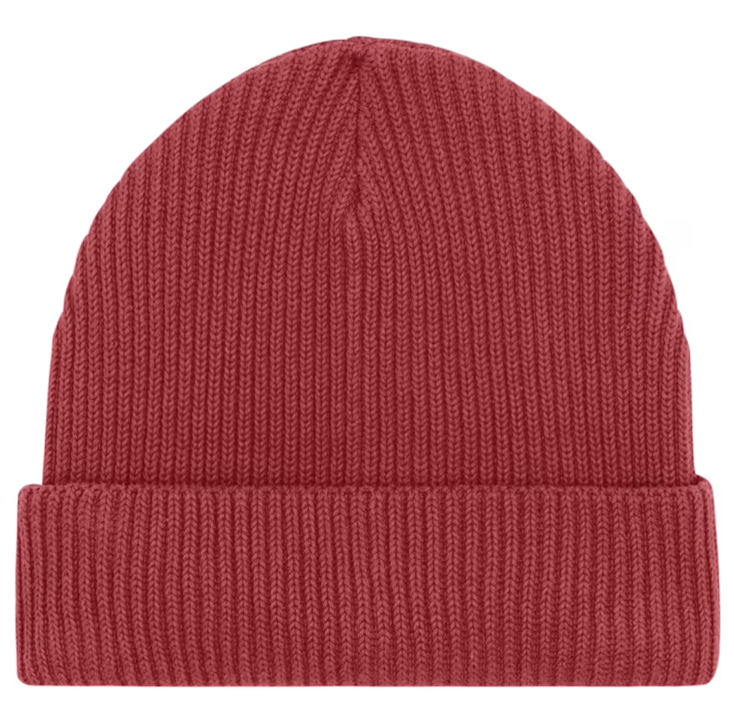 Beanie Red Earth | 95 % COTON BIO - 5% ÉLASTHANNE