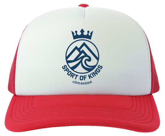 Casquette rouge et blanc Itsasoa Mendia | Sport of Kings