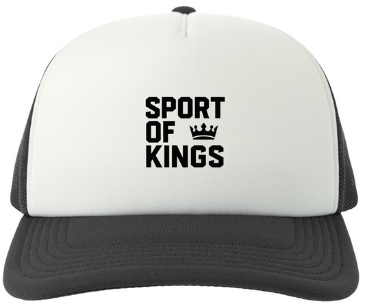 Casquette noir et blanc The Standard | Sport of Kings