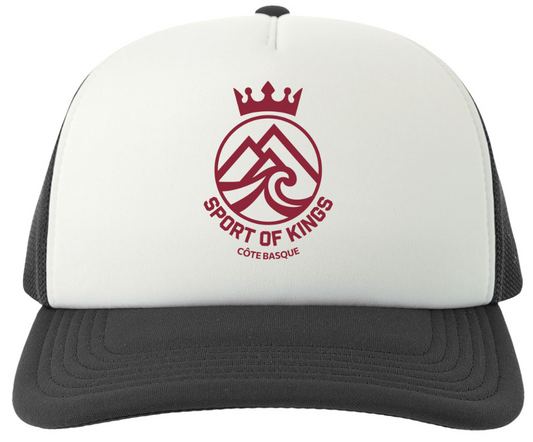 Casquette noir et blanc Itsasoa Mendia | Sport of Kings