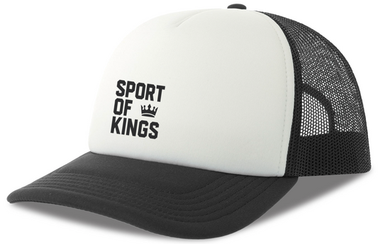 Casquette noir et blanc The Standard | Sport of Kings