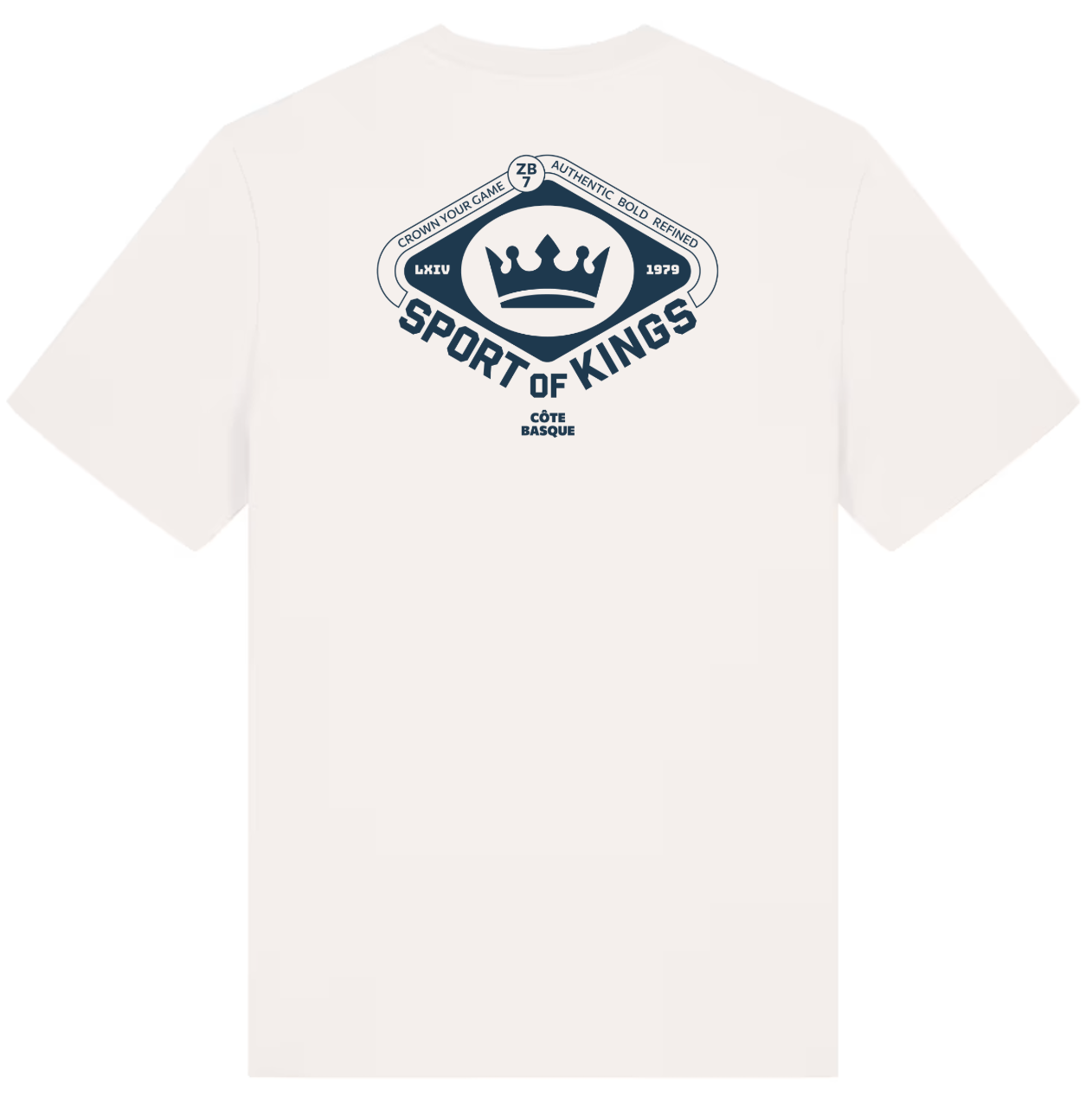 T-shirt Slick Crown | 100 % COTON BIO GOTS