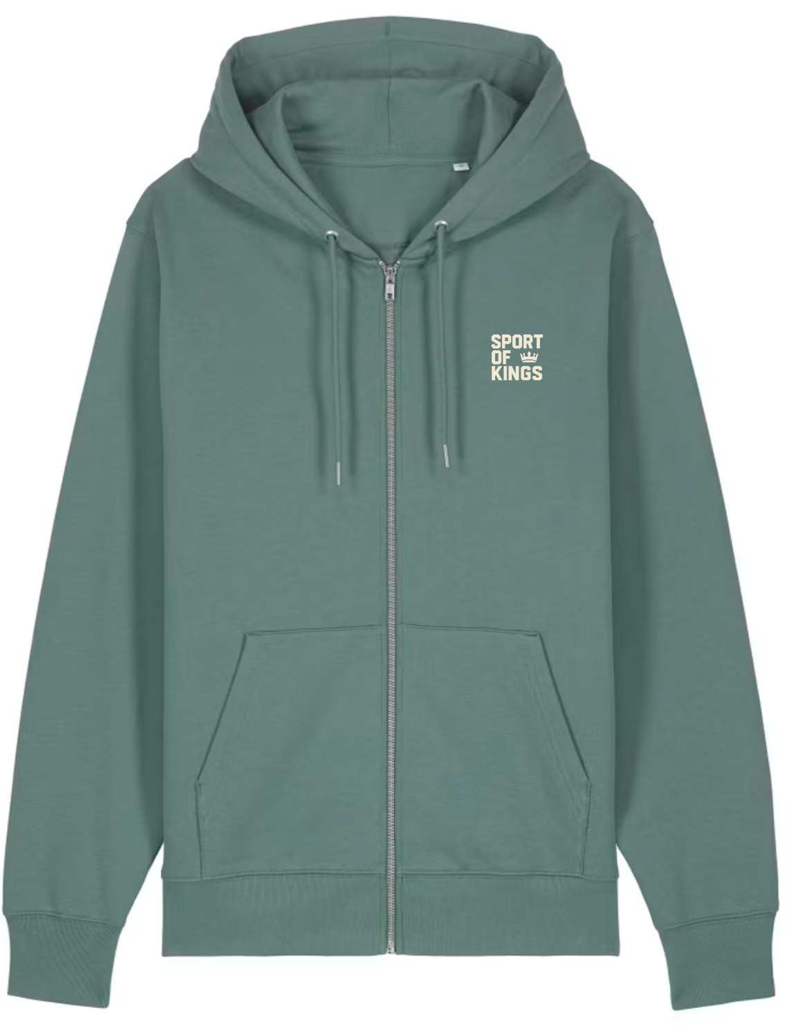 Zip Hoodie Block Earth | 100 % COTON BIO GOTS