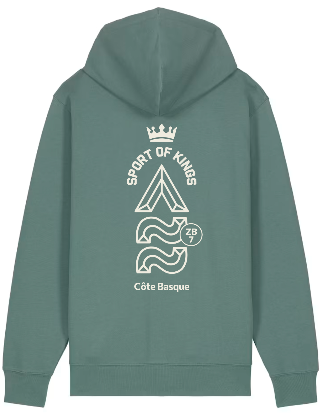 Zip Hoodie Sea Mount | 100 % COTON BIO GOTS
