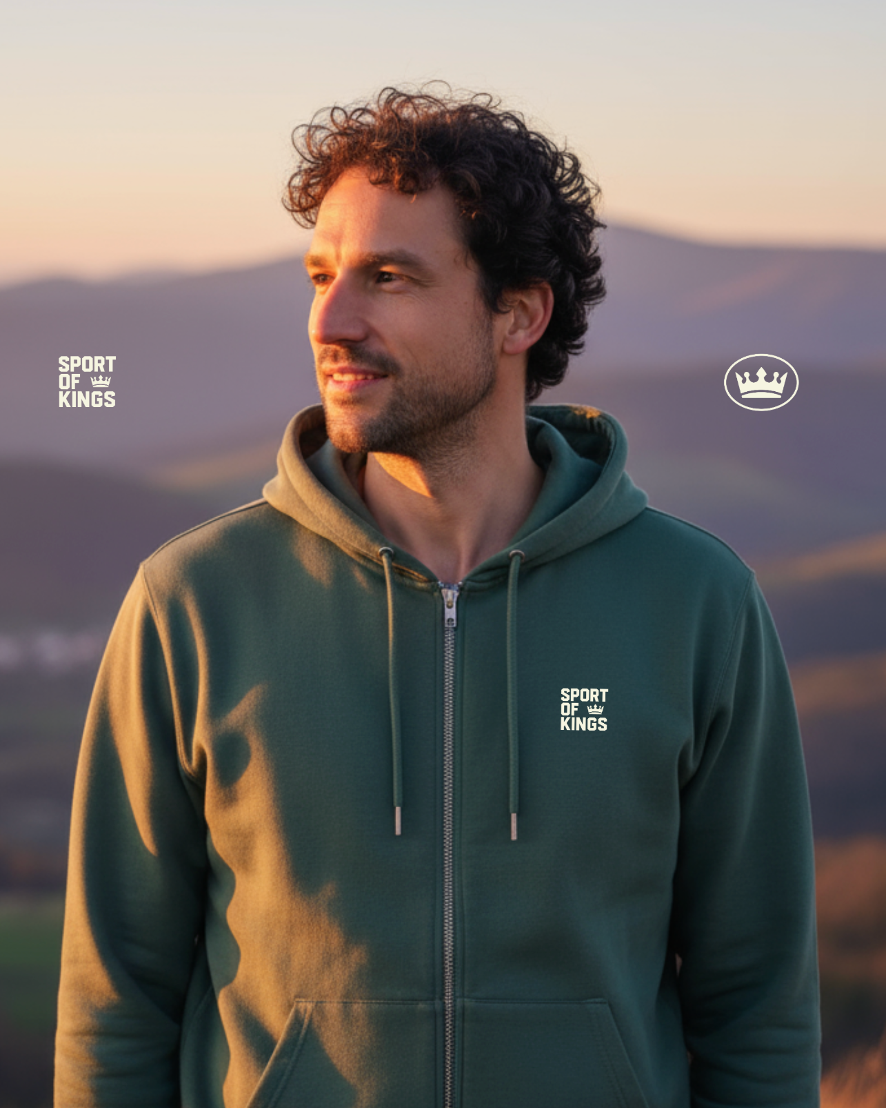 Zip Hoodie Sea Mount | 100 % COTON BIO GOTS