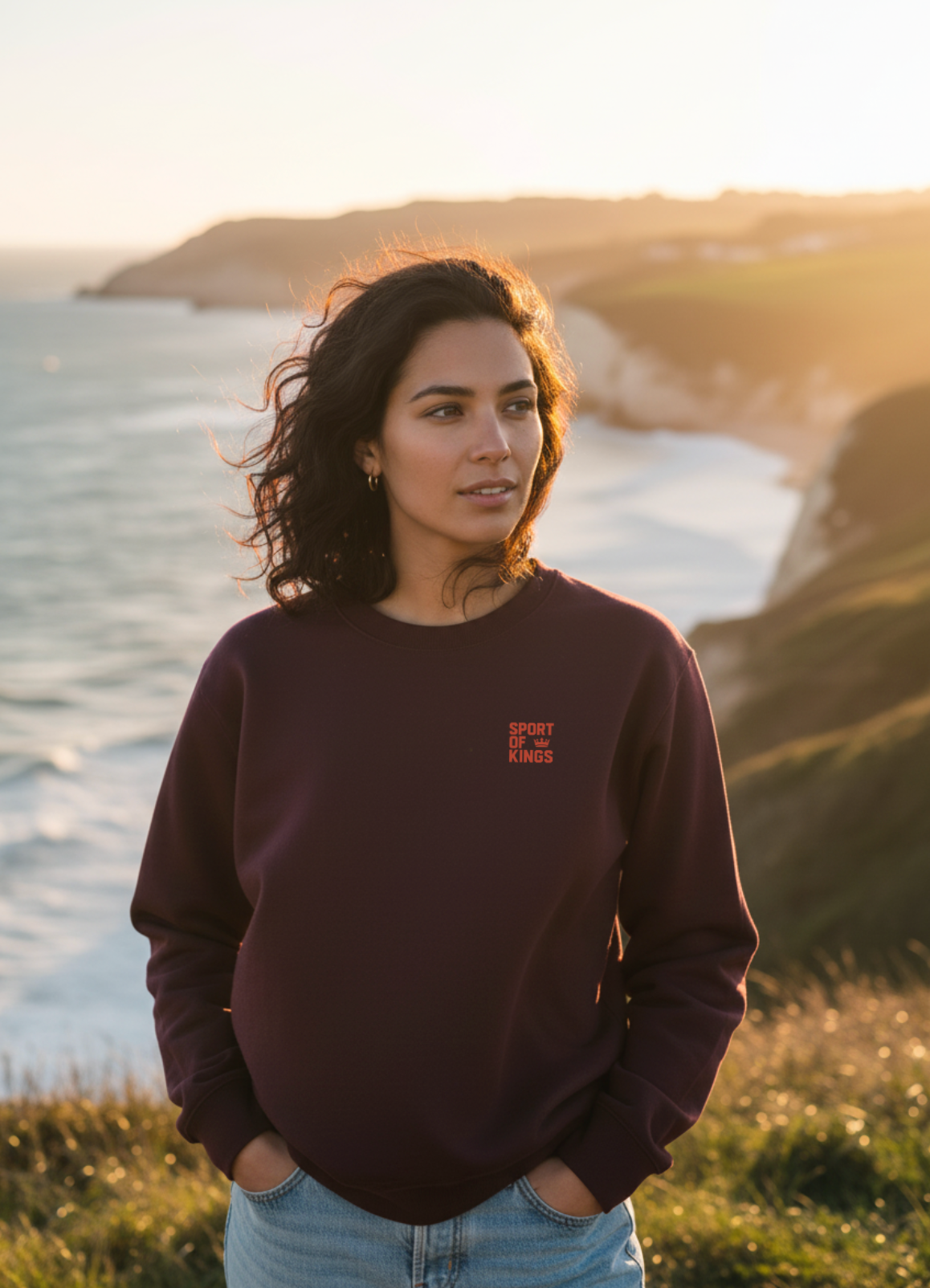 Crew Neck Sea Mount | 100 % COTON BIO GOTS